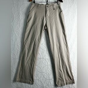 Vintage Rockies Beige Bareback Pants Womens 10 30x31 Western Wide Leg Cotton